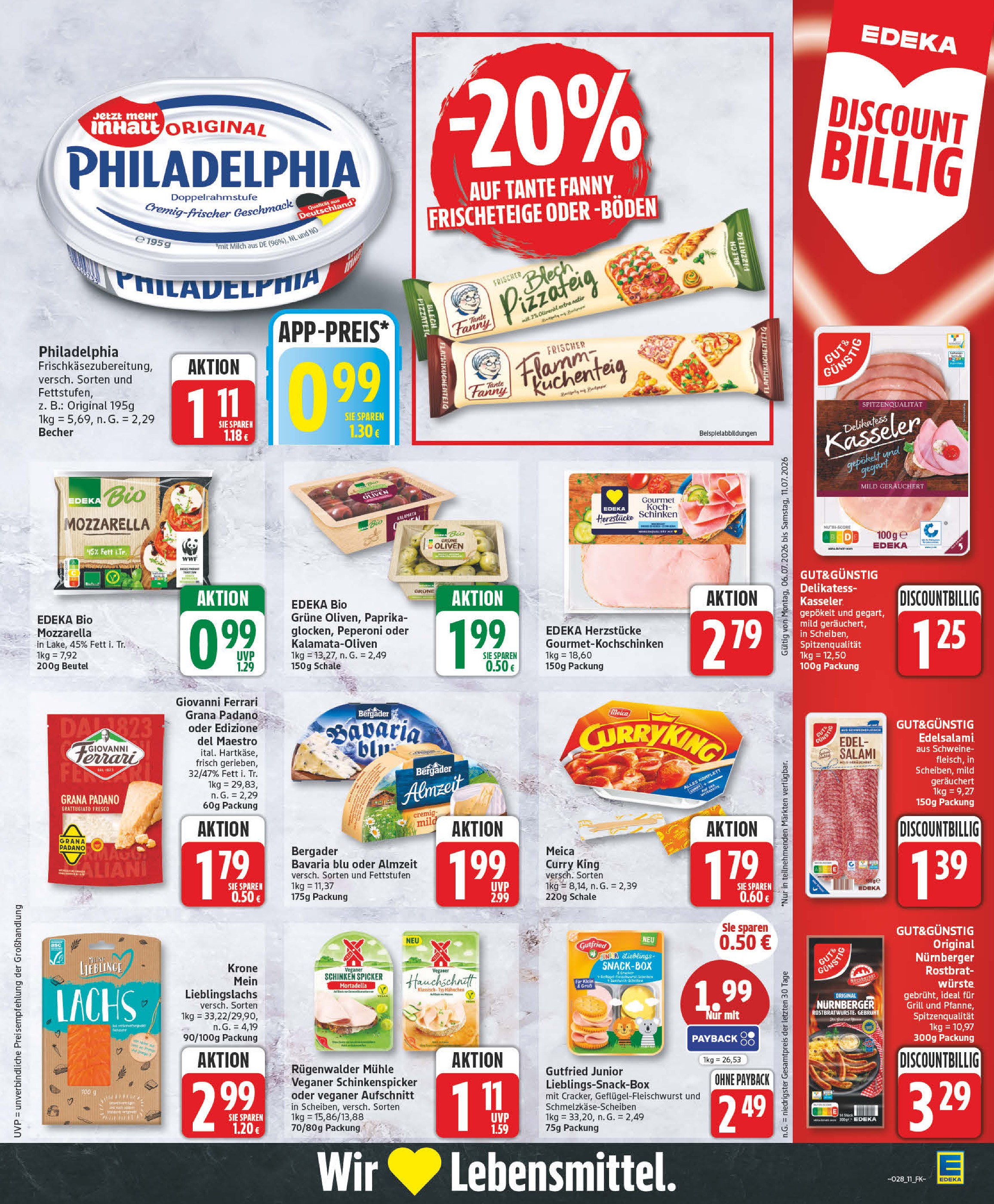 Eiskaffee Angebot im aktuellen EDEKA Prospekt auf Seite 11